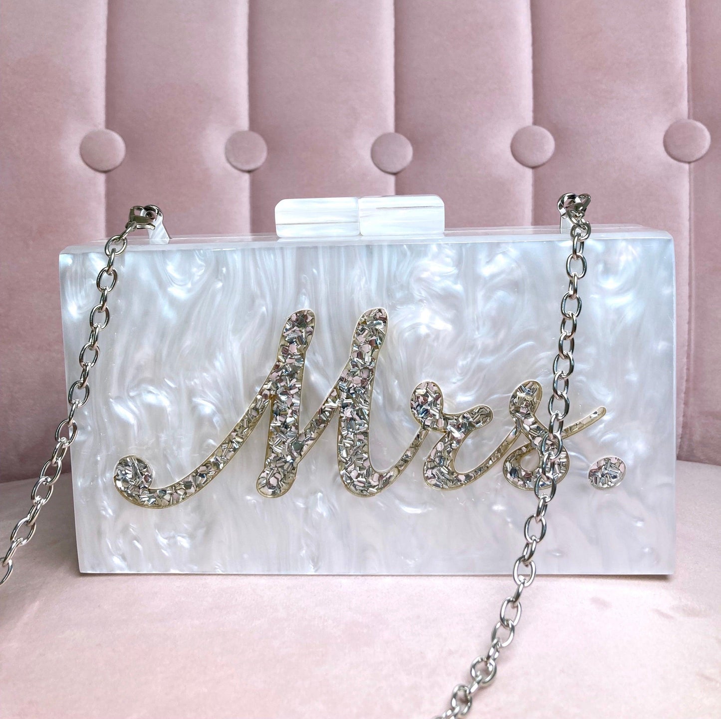 Buy Silver Embellished Rectangle Sequin Clutch Bag by Kainiche by Mehak  Online at Aza Fashions.